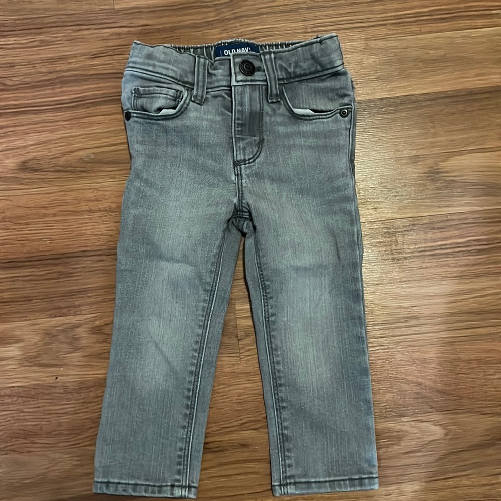 Old navy 18/24 months boys karate skinny adjustable jeans